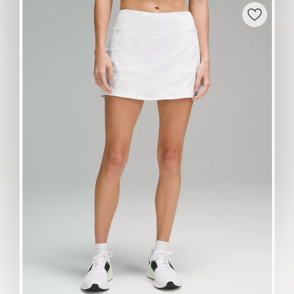 Lululemon pace rival mini skirt size 6
